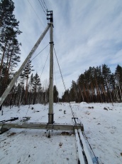 «Облкоммунэнерго» завершило модернизацию высоковольтной линии к поселку Горячий ключ в Иркутском районе