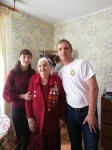 9 мая Молодежный совет ОГУЭП «Облкоммунэнерго» поздравил ветеранов Великой Отечественной войны